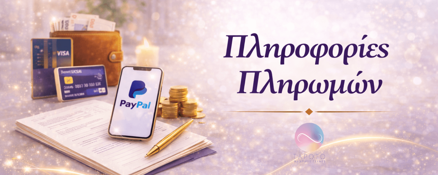 Πληροφορίες Πληρωμών Ταρωτώ Μαντικές Τέχνες
