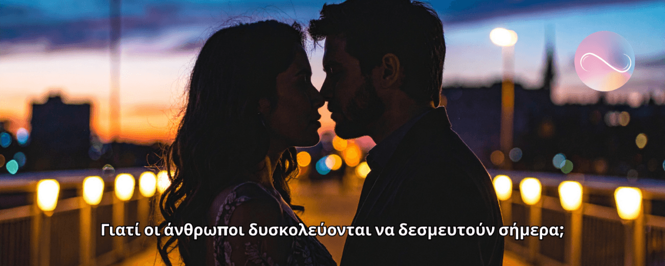 Γιατί οι άνθρωποι δυσκολεύονται να δεσμευτούν σήμερα; Σήμερα η δέσμευση μοιάζει με κάτι… τρομακτικό. Οι άνθρωποι μπορεί